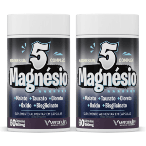 5 Magnésio - 2 Frascos