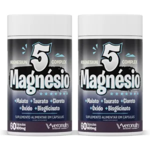 5 Magnésio - 2 Frascos